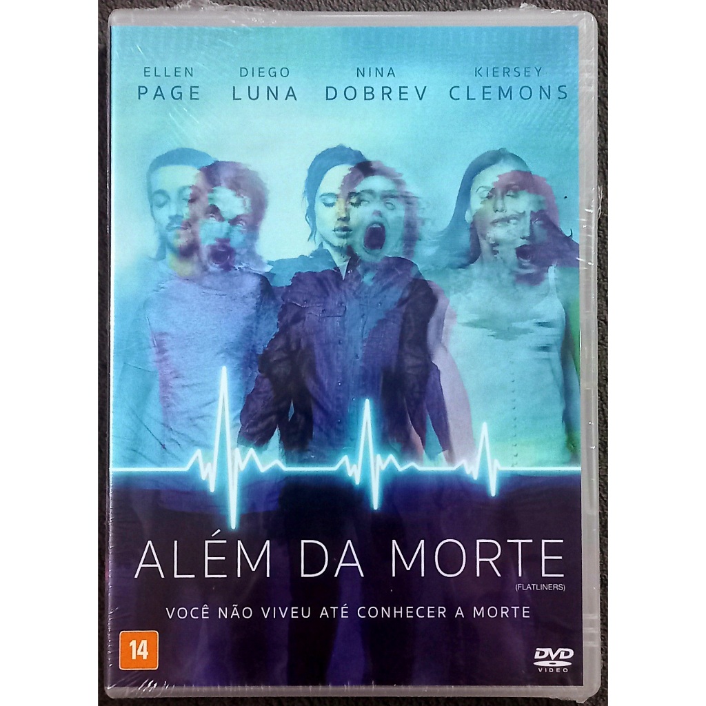 DVD Além da Morte [LACRADO] - Ellen Page/ Diego Luna/ Nina Dobrev/ Kiersey Clemons