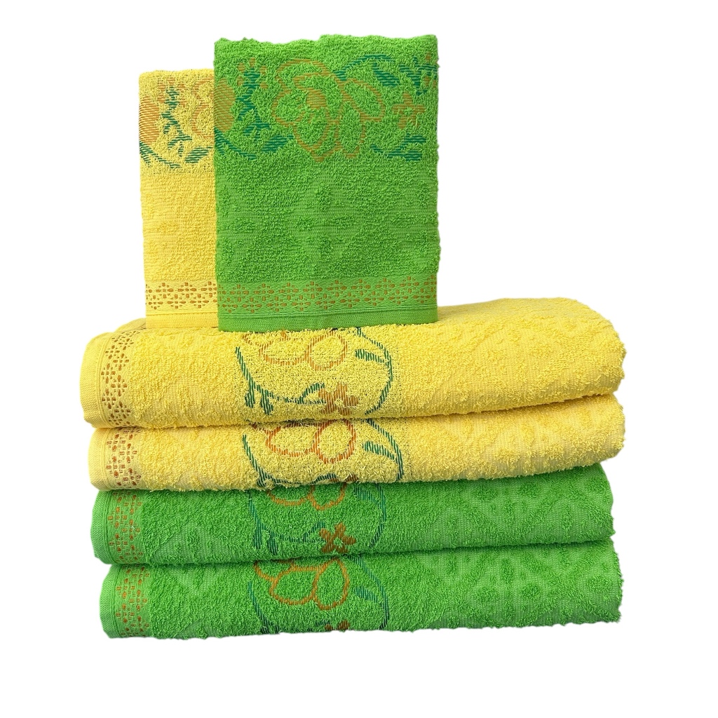 Kit 4 Peças – Jogo 2 Toalha Rosto + 2 Toalha Banho Gigante Grossa 75×150 100% Algodão