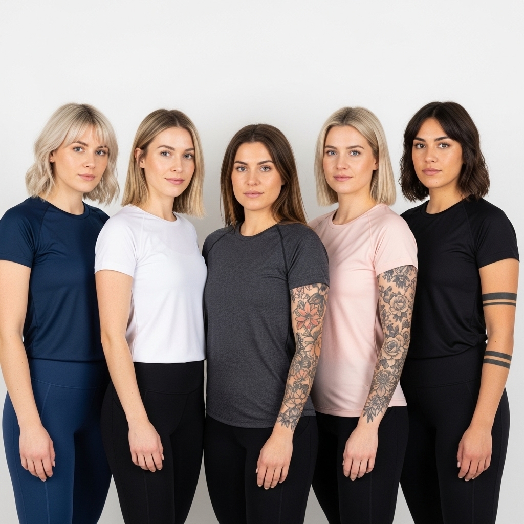 Kit com 2 Camisetas Dry Fit – Academia e Treino em Oferta na Shopee