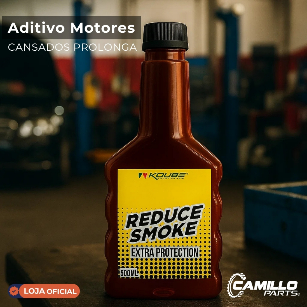 Aditivo Prolonga Motor 500 mL Koube Reduce Smoke – Redução de Desgaste em Oferta na Shopee