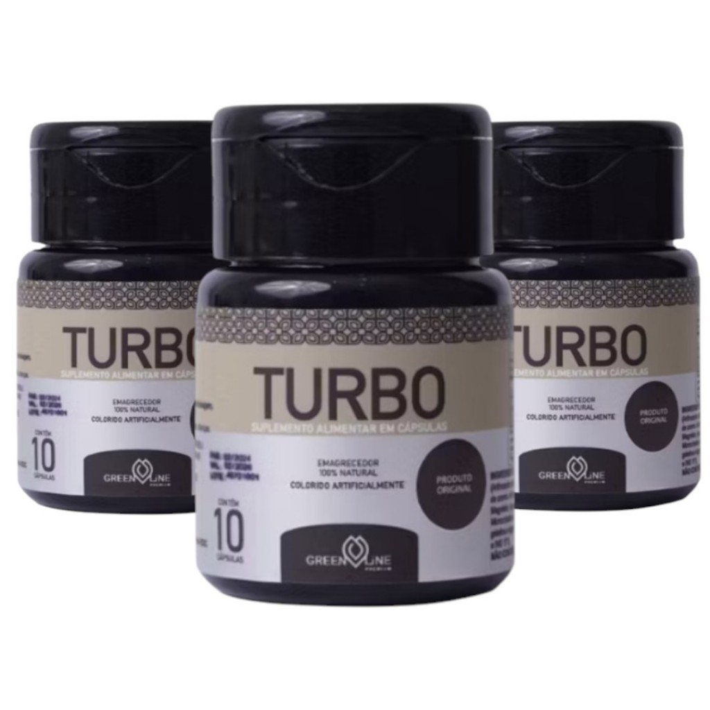 3- Frascos-Turbo-Green Line-Envio Imediato em Oferta na Shopee