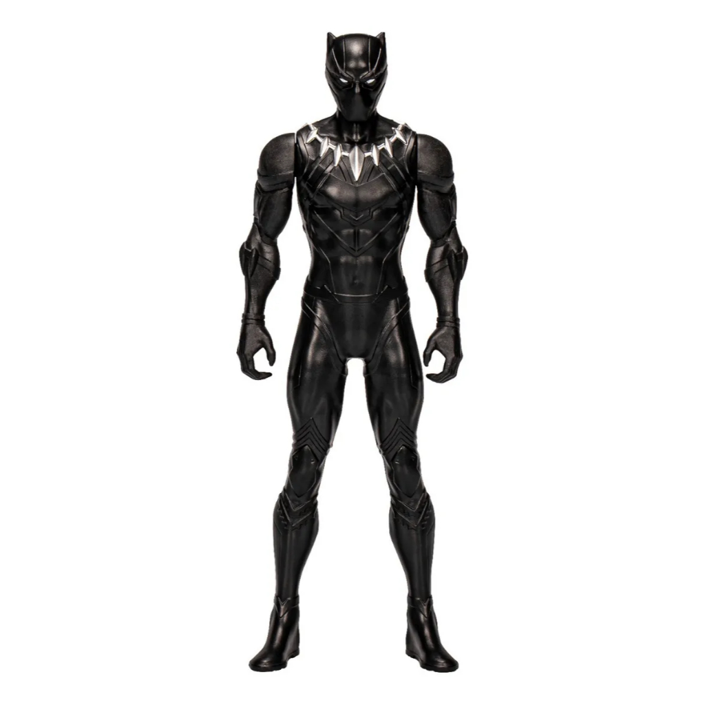 Boneco Marvel Pantera Negra Miles morales Spider-Man Iron Man Expression 20 Cm - Hasbro F6747