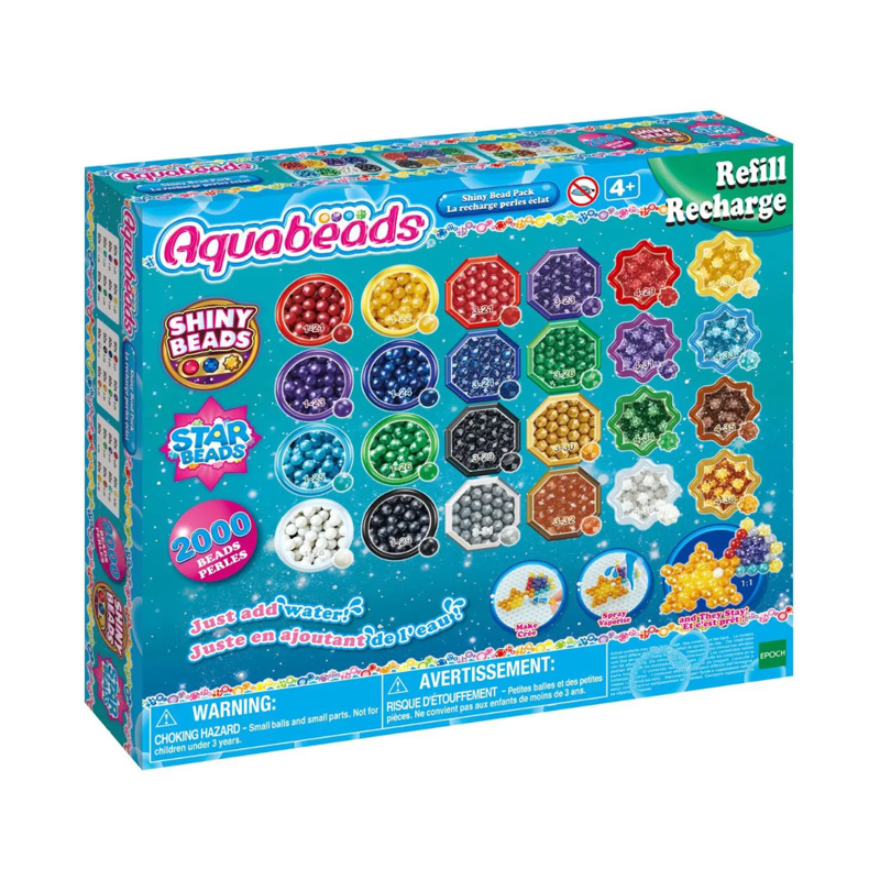 Aquabeads Shiny Bead Pack - Epoch em Oferta na Shopee