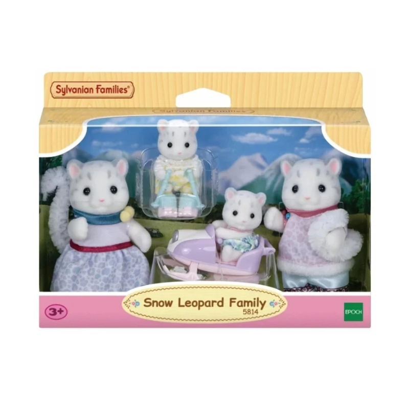 Família dos Leopardos da Neve - Epoch em Oferta na Shopee