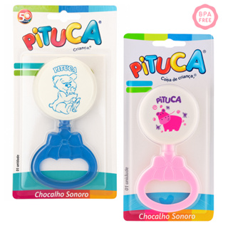 Chocalho Divertido Para Bebê c/ Mordedor Silicone em Oferta na Shopee