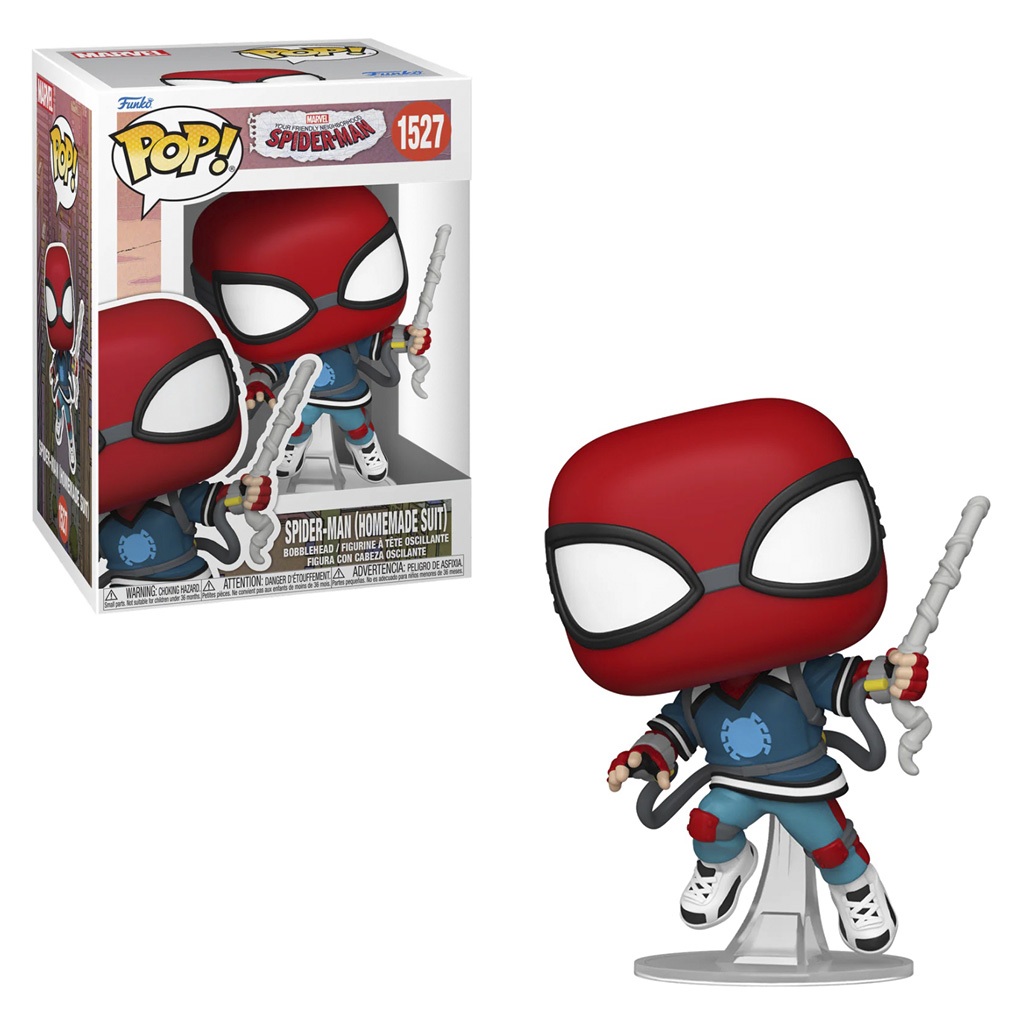 FUNKO POP MARVEL FNSM SPIDER-MAN HOMEMADE SUIT 1527 NOVO ORIGINAL