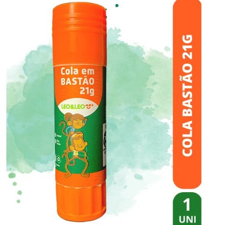 Cola Bastão 21Gramas 1 Und Leoeleo em Oferta na Shopee