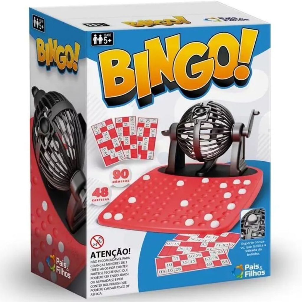 Jogo Super Bingo - Pais E Filhos
