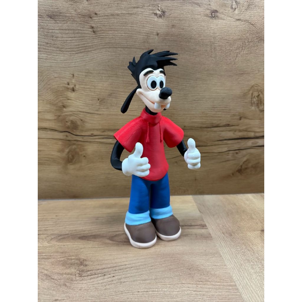 Boneco Max Goof 15cm Colecionável Disney | Miniatura Filho do Pateta | Action Figure Geek Decoração Presente