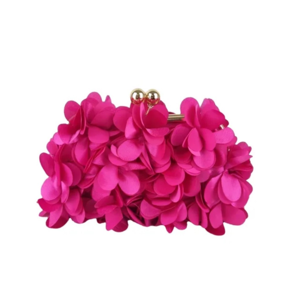 Bolsa Clutch Festa Flor Madrinha Casamentos Eventos Baladas