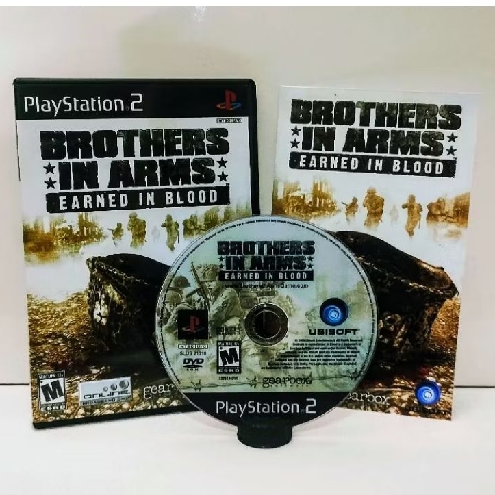 Game PS2: Brothers in Arms Earned in Blood