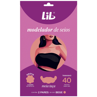 Lib Meia Taça Sutiã Adesivo Modelador de Seios 2 pares - Escolha o seu Tamanho em Oferta na Shopee