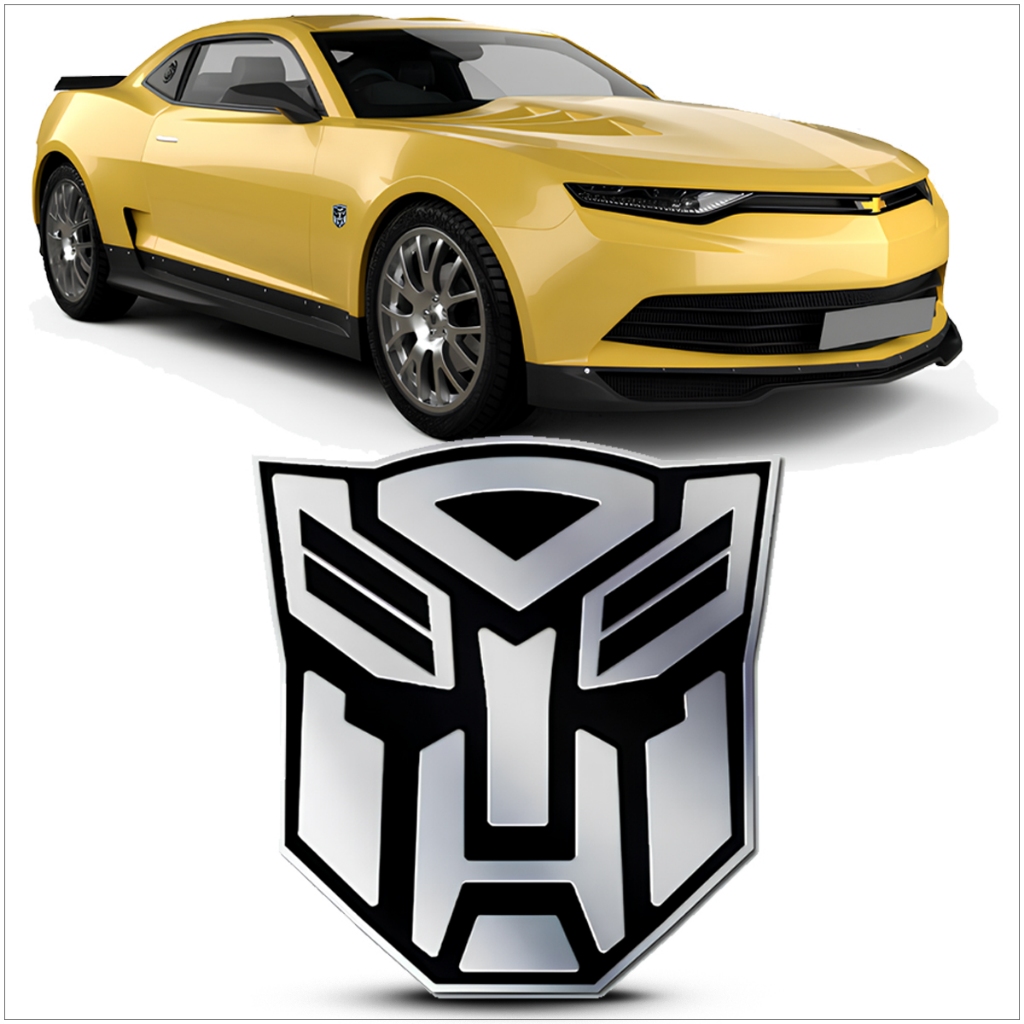 Logo 3D Autobot Transformers Emblema Distintivo Gráficos Decalque Adesivo De Carro