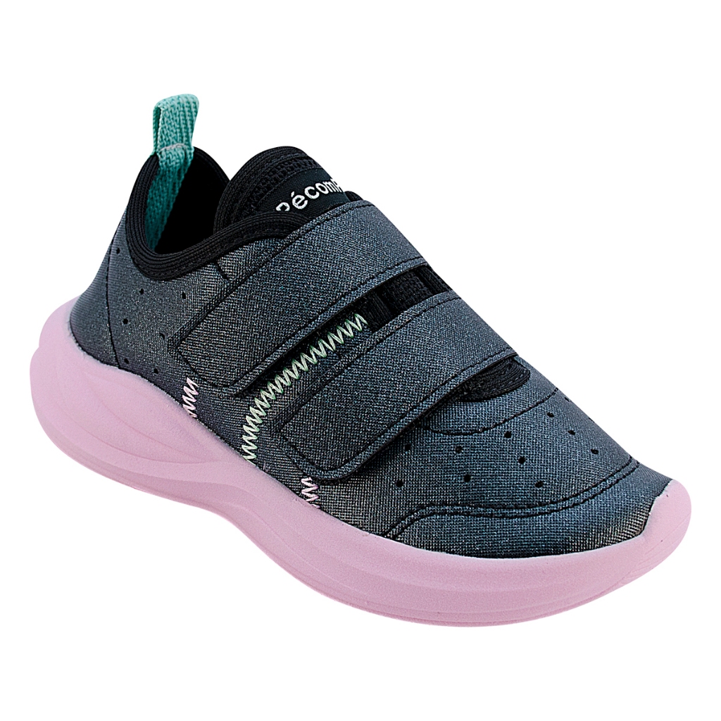 Detalhes do Tênis Infantil Menina Evolution Com Brilho Lançamento