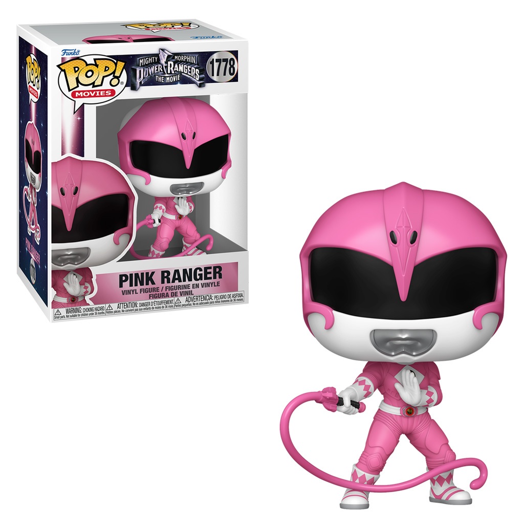 FUNKO POP POWER RANGERS MIGHTY MORPHIN PINK RANGER 1778 NOVO ORIGINAL