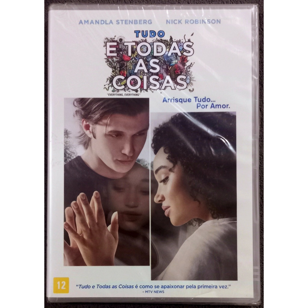 [LACRADO] DVD Tudo e Todas as Coisas - (Amandla Stenberg/ Nick Robinson)
