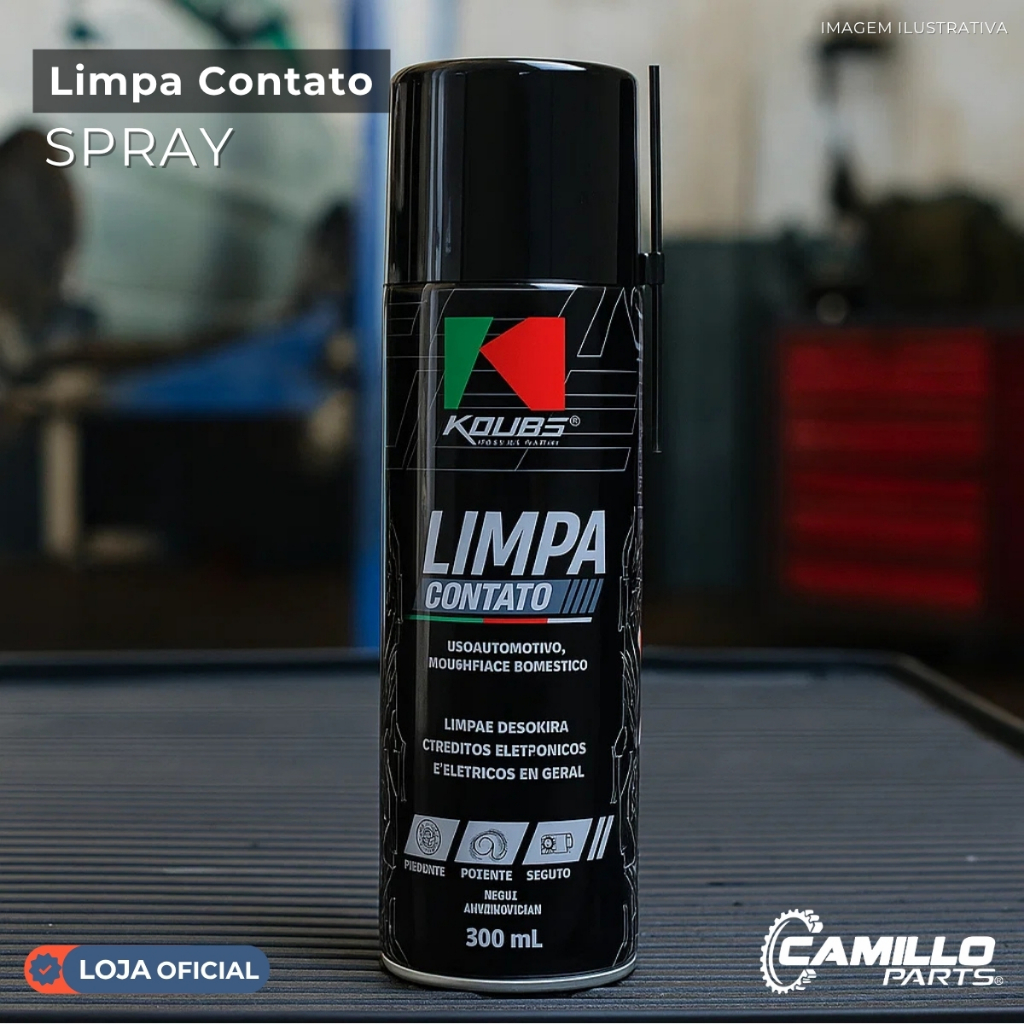 Koube 300 mL Spray Limpeza Eletrônica Desoxidação Umidade em Oferta na Shopee