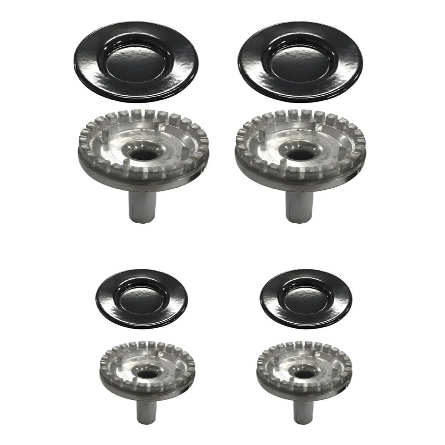 Kit Queimador com Espalhador Fogão Atlas Mônaco Top Glass 4 Bocas em Oferta na Shopee