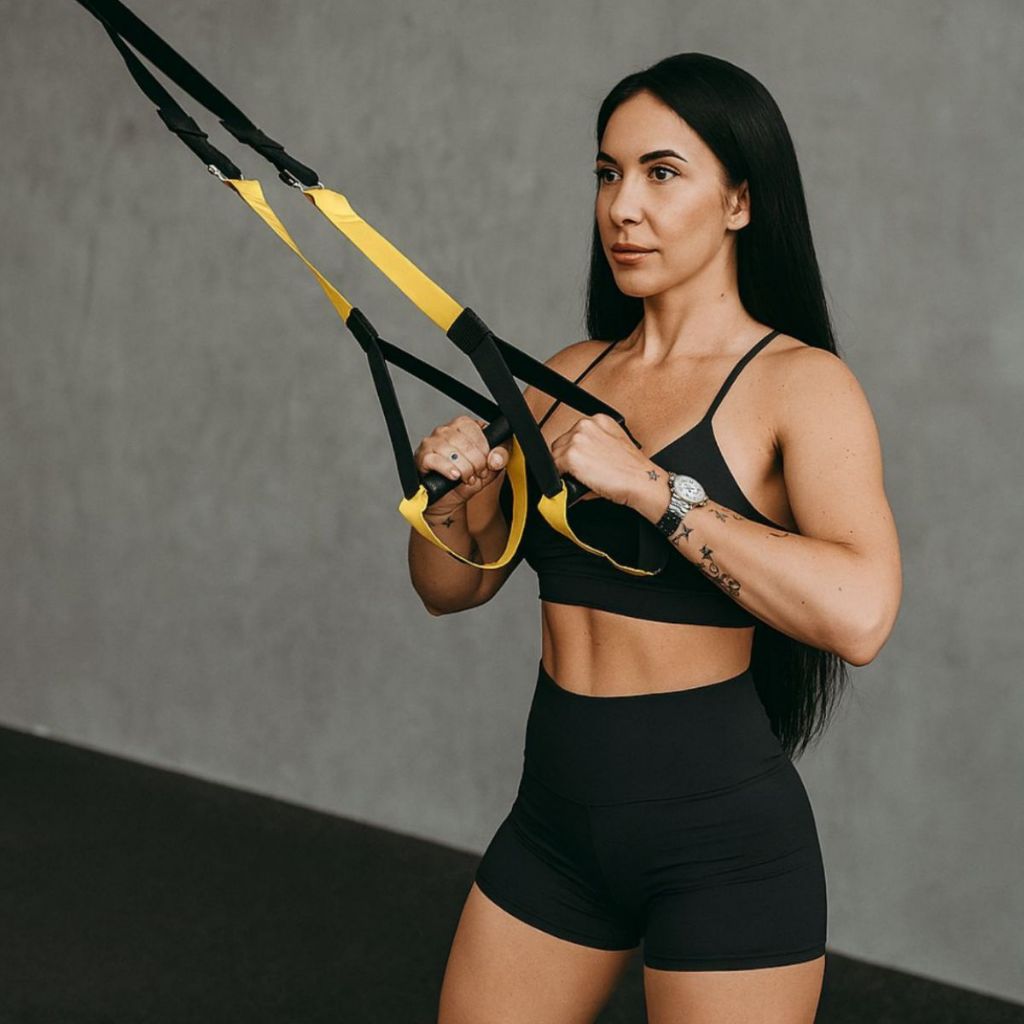 Imagem Kit Academia em Casa TRX Suspensão + Colchonete Fitness Treino Completo com Qualidade e Segurança Envio Emediato
