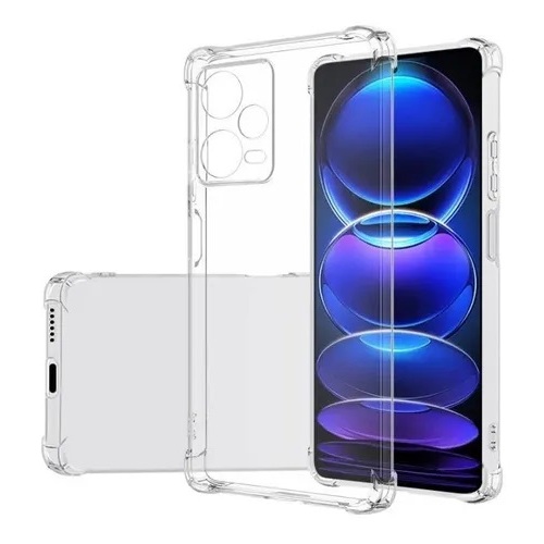 Capa Capinha Tpu Anti Impacto Transparente Para Xiaomi Redmi Note 12 Pro Plus Borda Reforçada