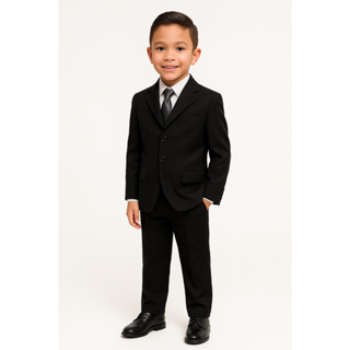 Terno Completo Infantil Social 5 Peças Paletó + Calça + Camisa + Gravata + Cinto  Tecido Oxford Premium em Oferta na Shopee