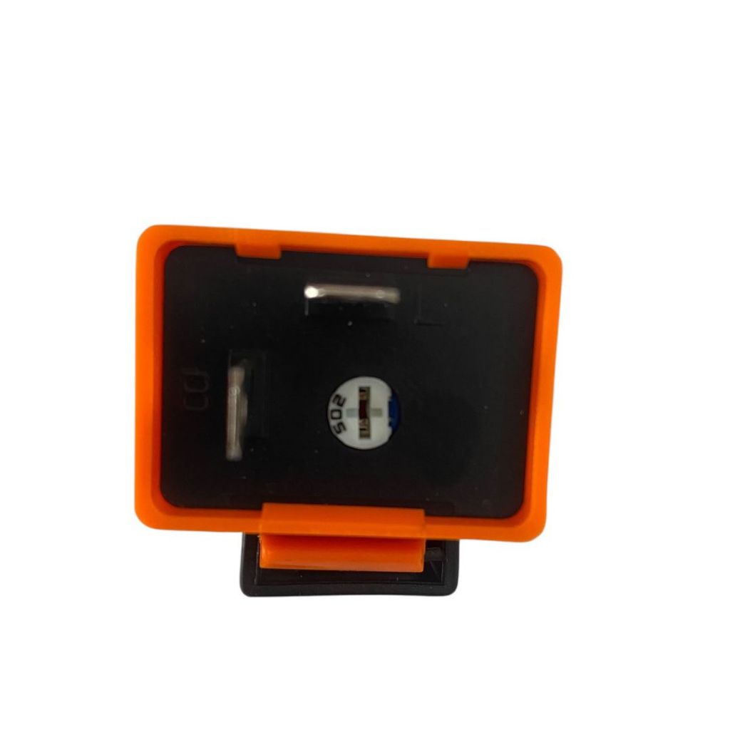 RELE DE PISCA PARA SETA DE LED UNIVERSAL PARA MOTOS 2 PINOS COM REGULAGEM — imagem 2 de 2
