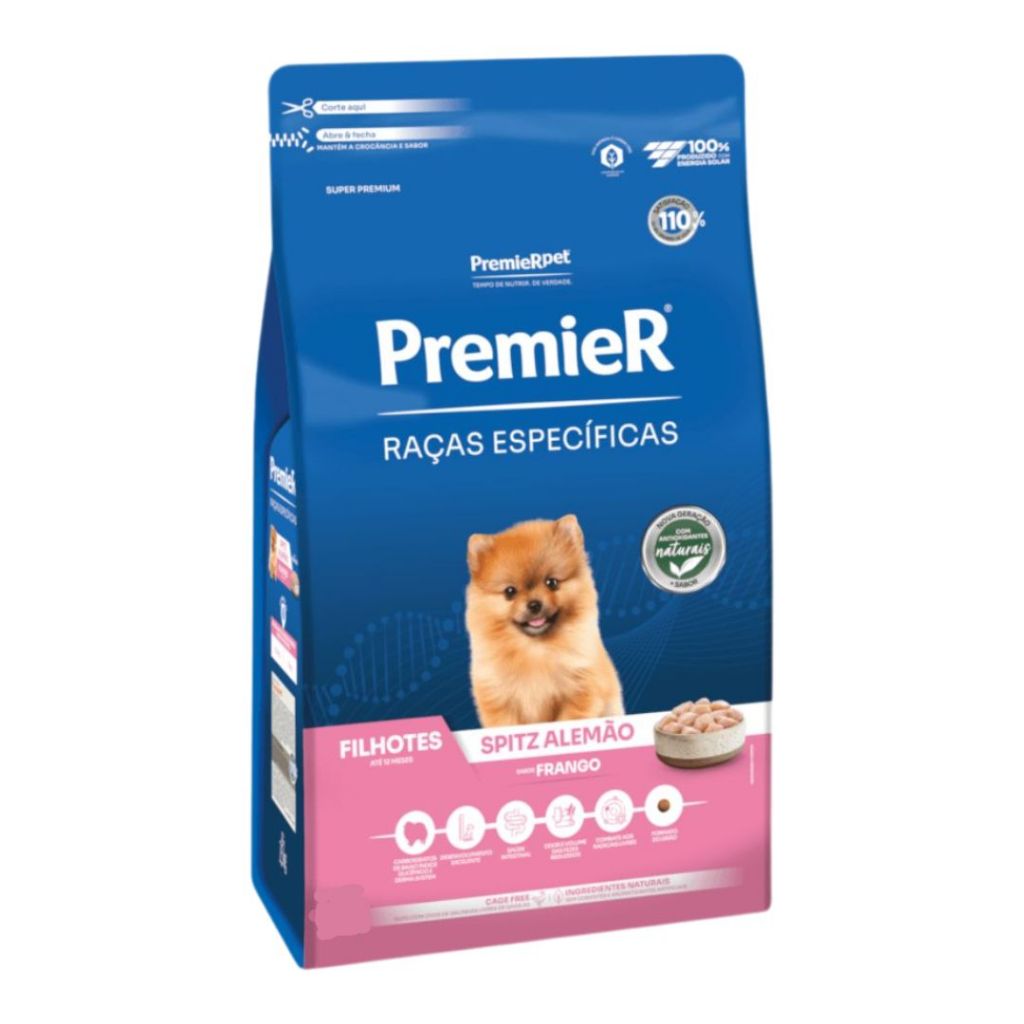 Ração Premier Pet Raças Específicas Spitz Alemão Cão Filhote