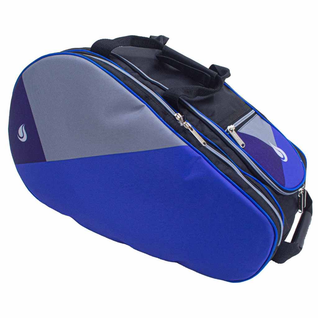 Raqueteira De Beach Tennis Bolsa Mochila Padel Praia Azul