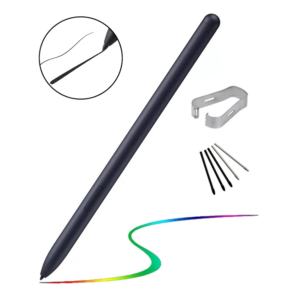Caneta Touch Stylus S-Pen para Galaxy Book 3 com Sensor Pressão + Pontas (Sem Bl