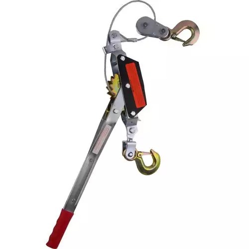 Guincho Manual Starfer Mini Com Catraca Cabo Industrial 2 toneladas Arrasto