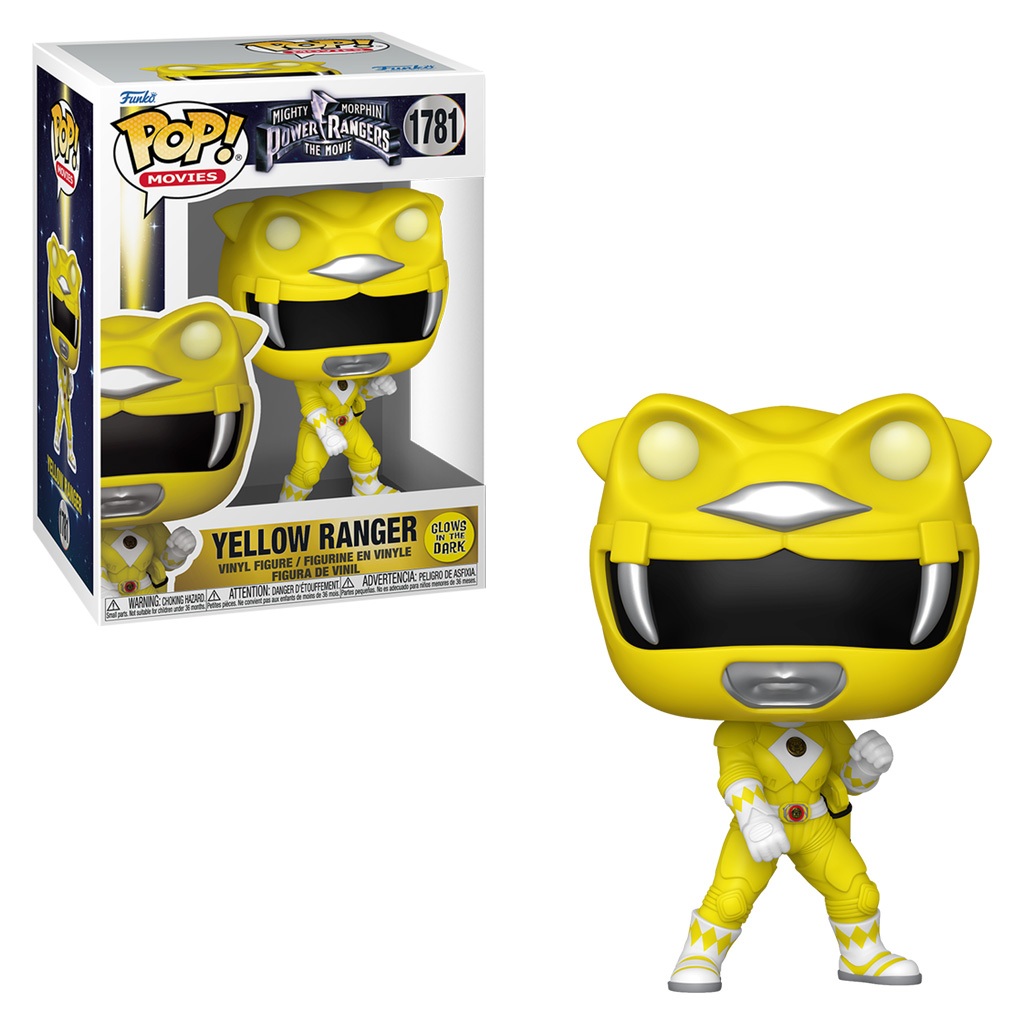 FUNKO POP POWER RANGERS MIGHTY MORPHIN YELLOW RANGER 1781 NOVO ORIGINAL