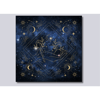 TOALHA PARA MESA DE ORÁCULO, TARÔ, CARTOMANCIA, DECORAÇÃO, ALTAR, WICCA, MÍSTICO, ESOTÉRICO em Oferta na Shopee