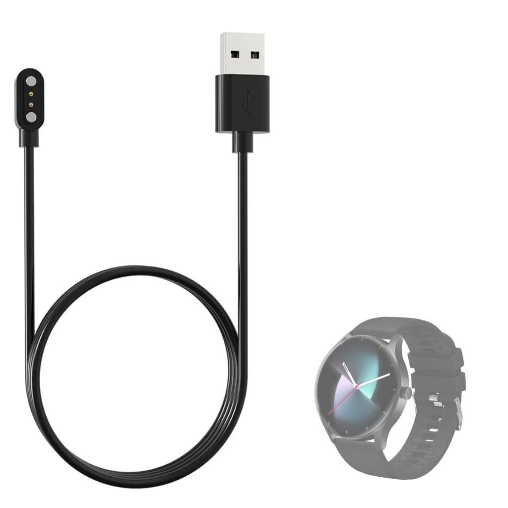Carregador Usb Compatível Com Smartwatch PEJE ZW02 magnetico