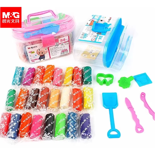 Kits de Massinha Modelar varias Cores - Maleta Organizadora Completa com Acessórios em Oferta na Shopee