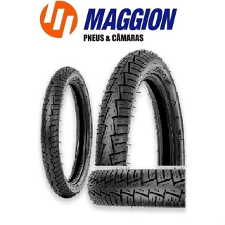 Pneu Moto Maggion Winner 80/100-14 Traseiro Uso Com Câmara Biz Pop Crípton em Oferta na Shopee