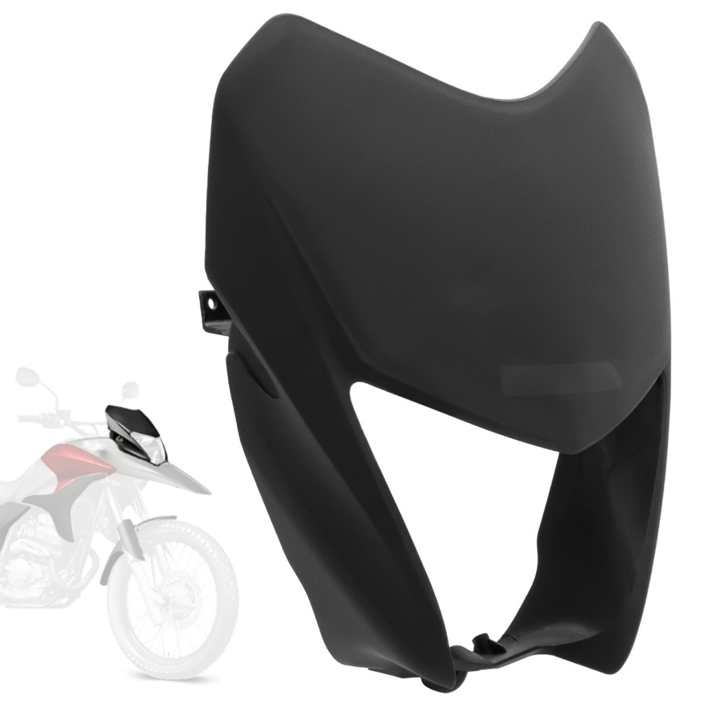 Carenagem Do Farol Moto Xre 2010 A 2018 Frente Mascara Do Bloco Carcaça Preto Injetado Pro Tork