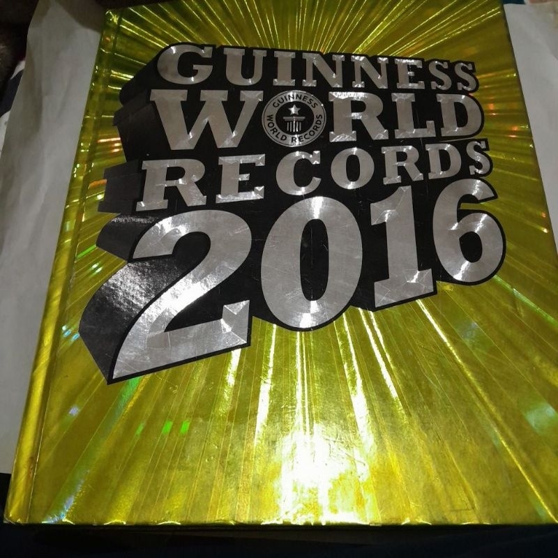 Livro: Guinness World Records 2016  .Capa dura  .