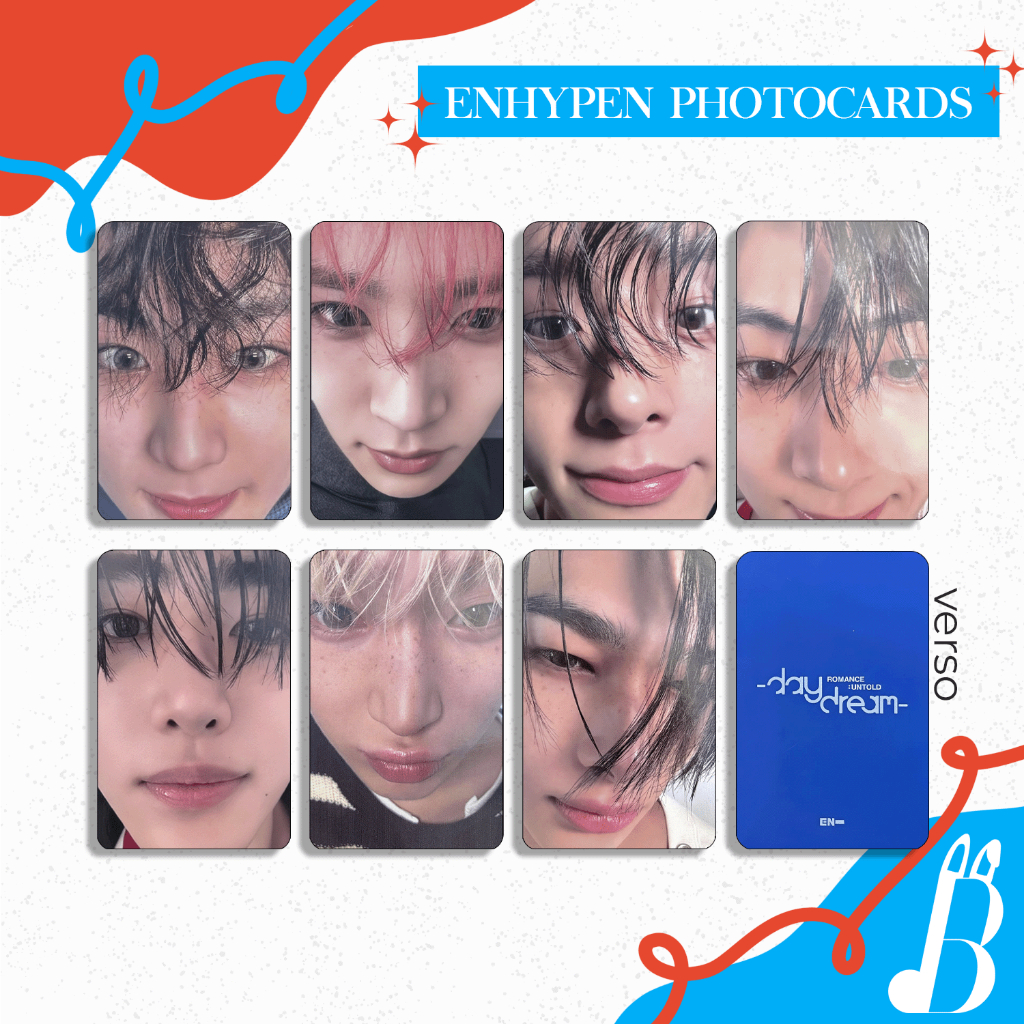 KIT PHOTOCARDS - ENHYPEN - PAOZINHOS / ROMANCE UNTOLD DAYDREAM em Oferta na Shopee