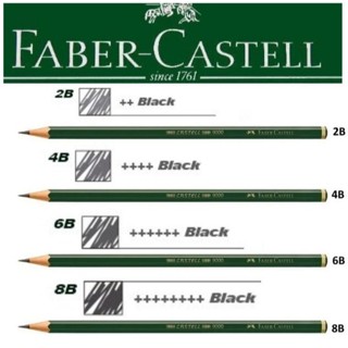LAPIS DE DESENHO 2B/4B/6B/8B PROFISSIONAL GRAFITE FABER CASTELL em Oferta na Shopee