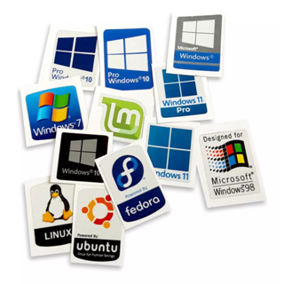 Adesivos LINUX (sistema Operacional) em Oferta na Shopee