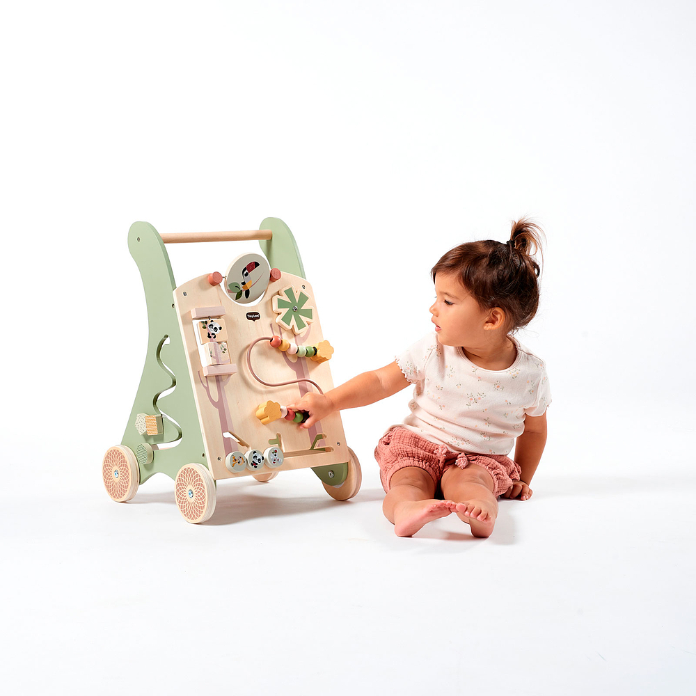 Andador Multifuncional de Madeira Infantil Educativo Boho Chic  - Tiny Love