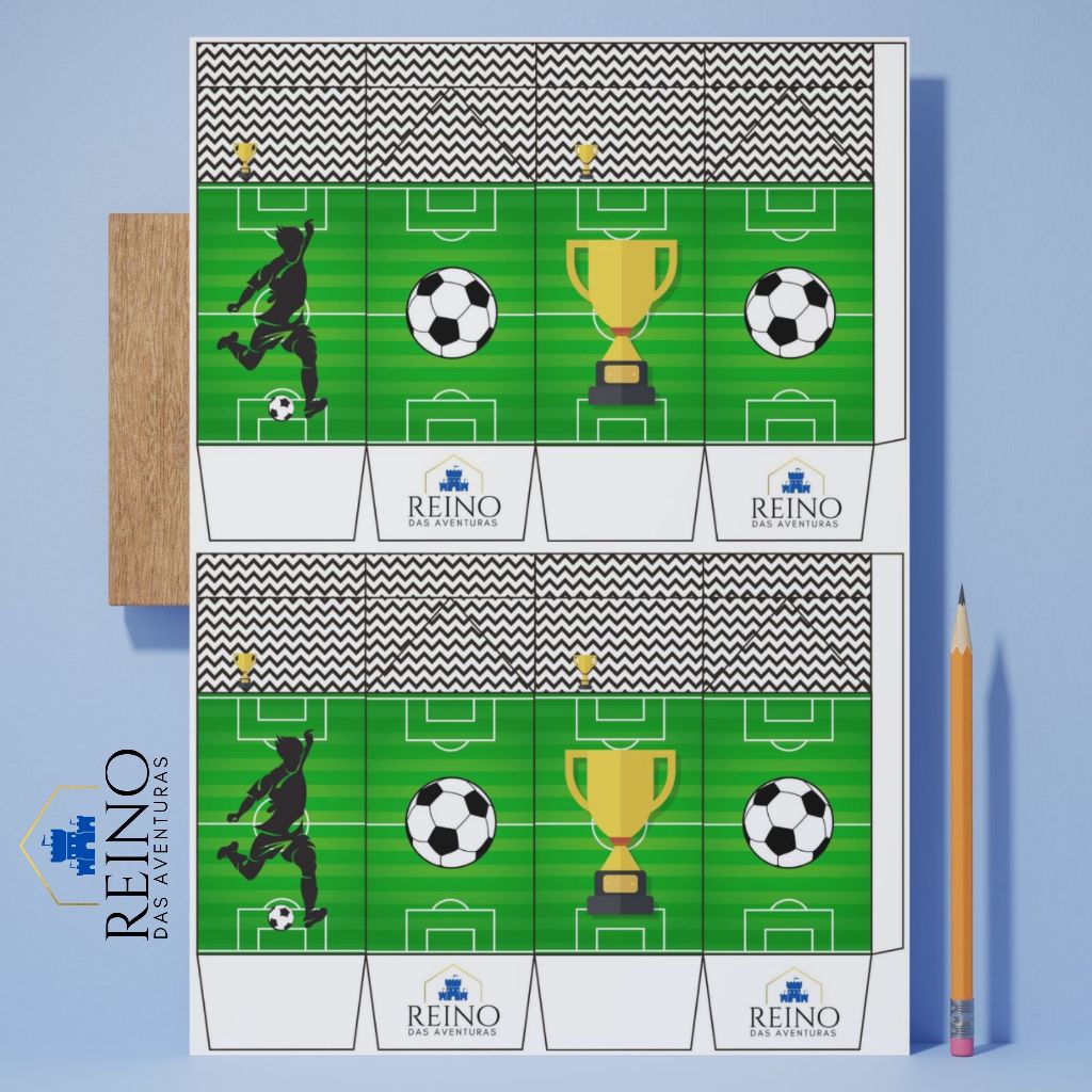 Envio imediato - TEMA FUTEBOL SOCCER  Kit 20 ou 30 MILK/CORAÇÃO Lembrancinha (sem nome) em Oferta na Shopee