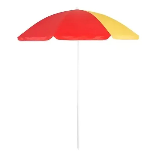 Guarda Sol Grande Praia Piscina Camping 1.8 M Fashion Mor Cor Laranja/vermelho em Oferta na Shopee