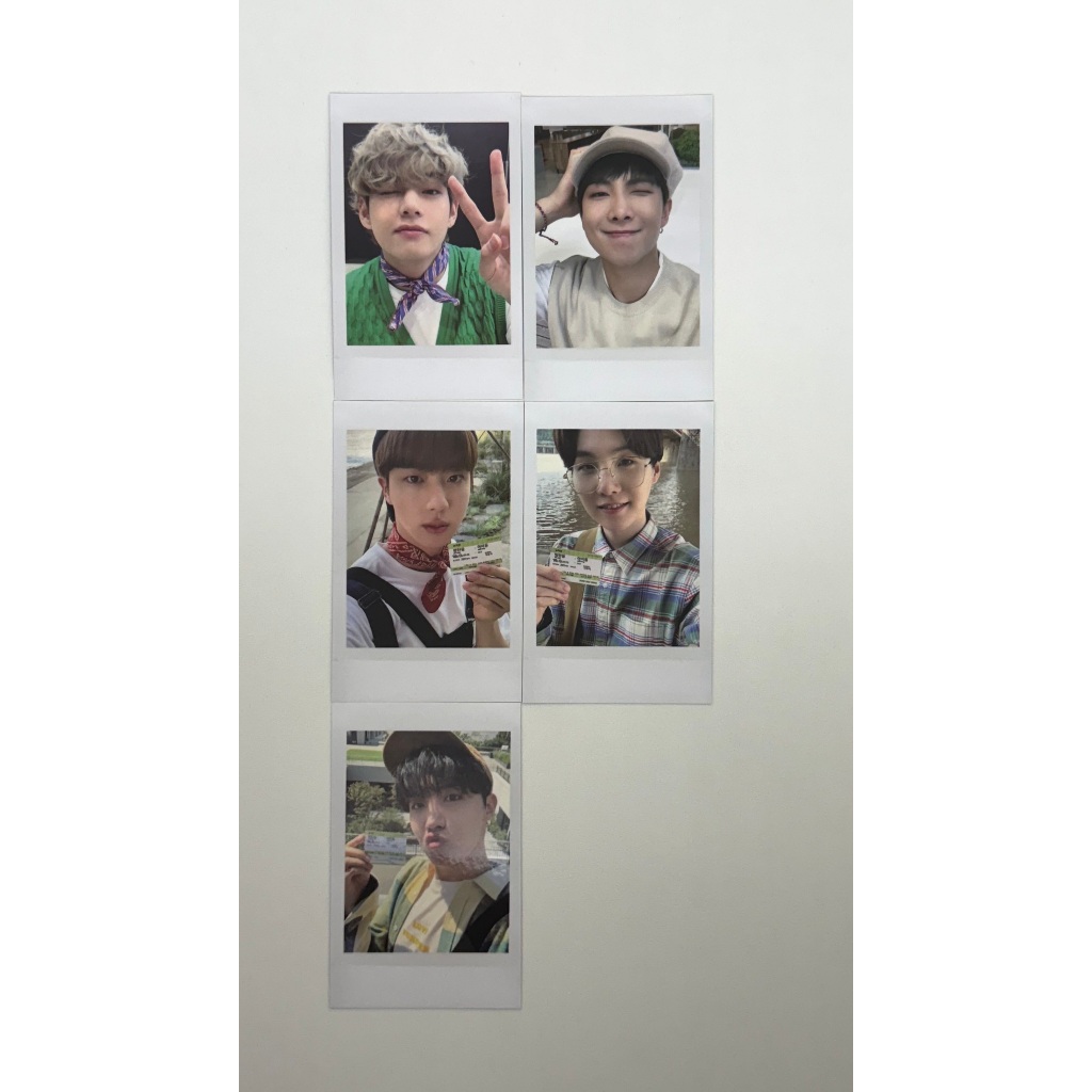 bts season's greeting 2021 photocard original kpop em Oferta na Shopee