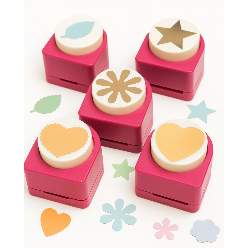 Furador Scrapbook Max Em Formatos Variados 7CM em Oferta na Shopee