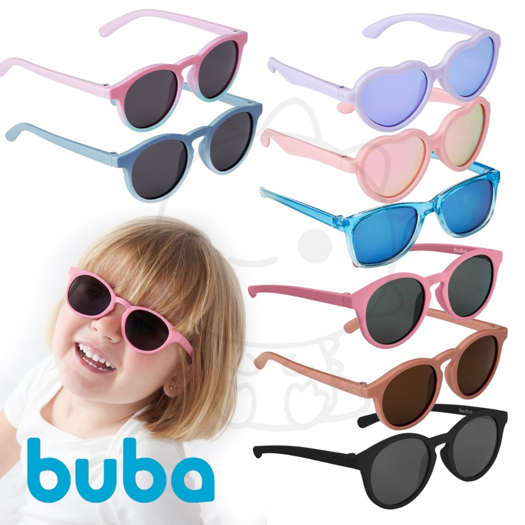 Óculos De Sol Buba Com Proteção UV óculos de sol infantil bebê em Oferta na Shopee