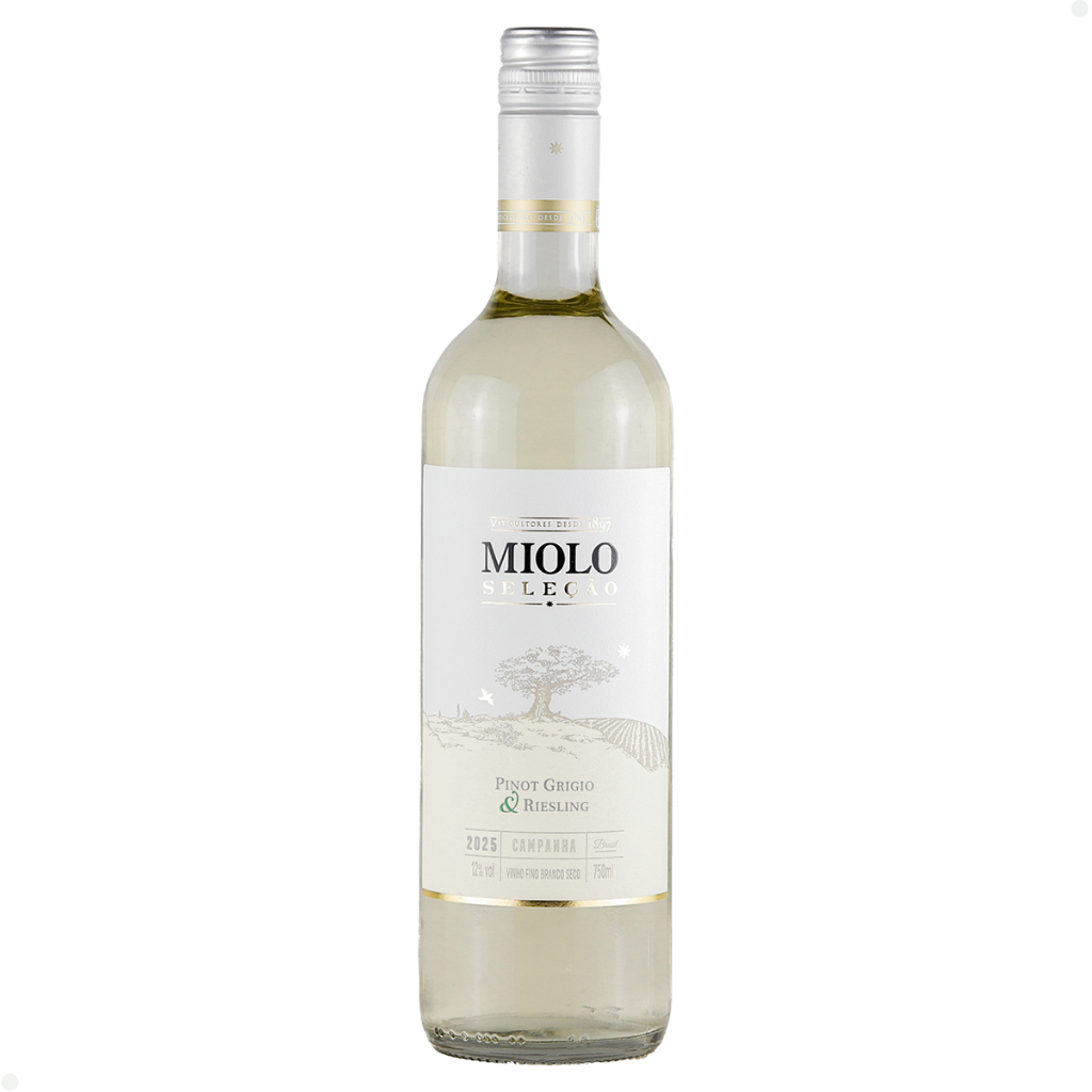 Vinho Nacional Miolo Seleção Pinot Grigio & Riesling 750ml
