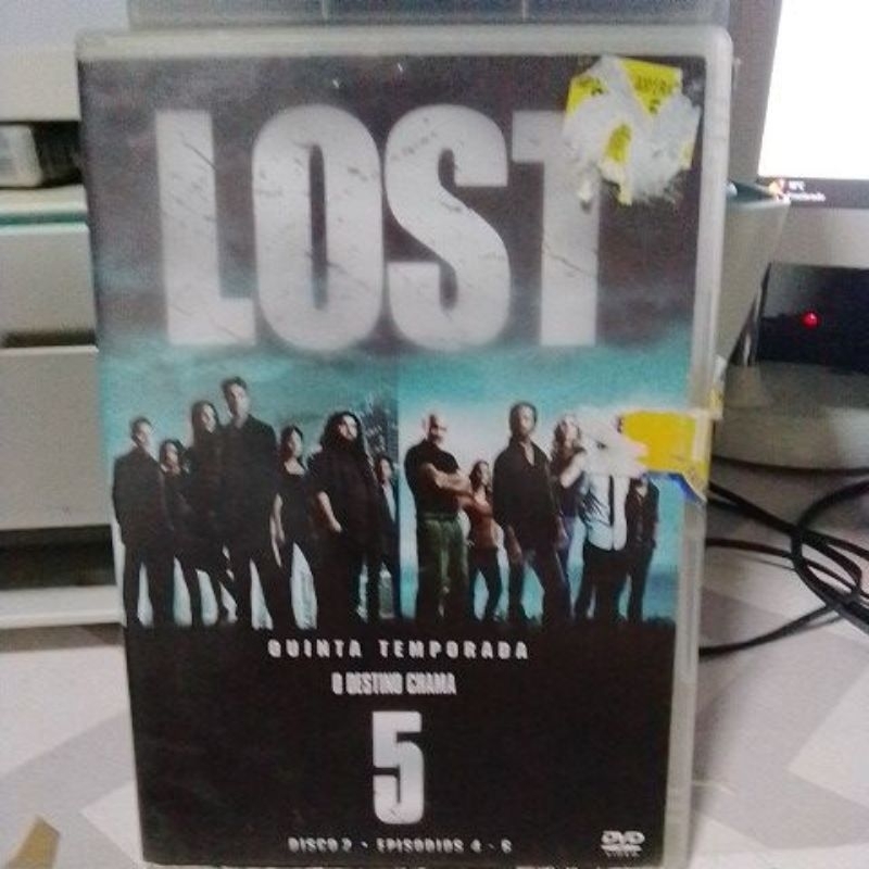 dvd série Lost 5 temporada original