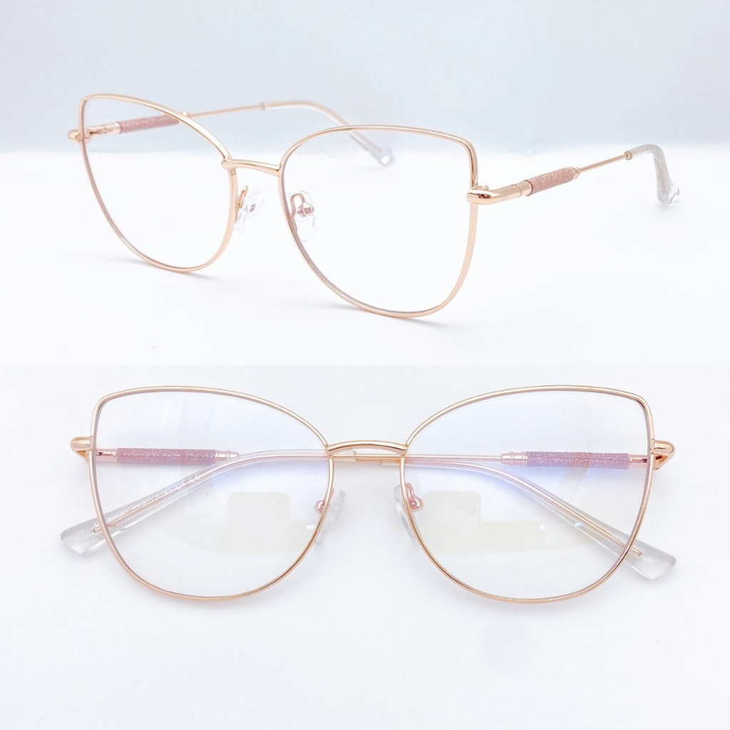 Armação De Receituário Para Grau Feminino Modelo Gatinho Mais Bonito / Novo / Fashion/95761
