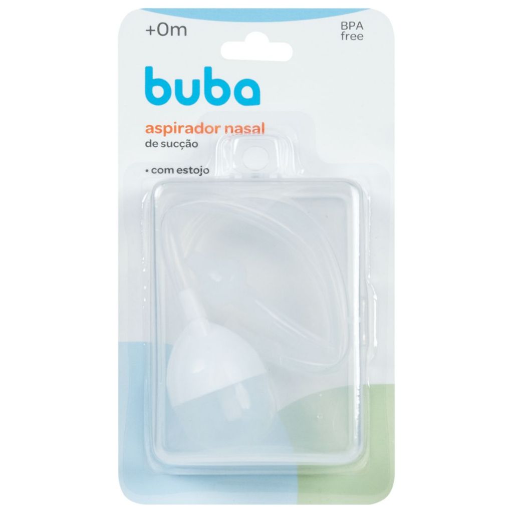 Aspirador Nasal de Sucção com Estojo Buba
